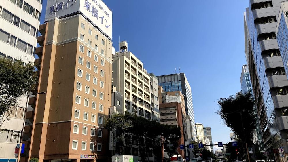 Toyoko Inn Tokyo Nihombashi Hamacho Meijiza Mae Exterior photo